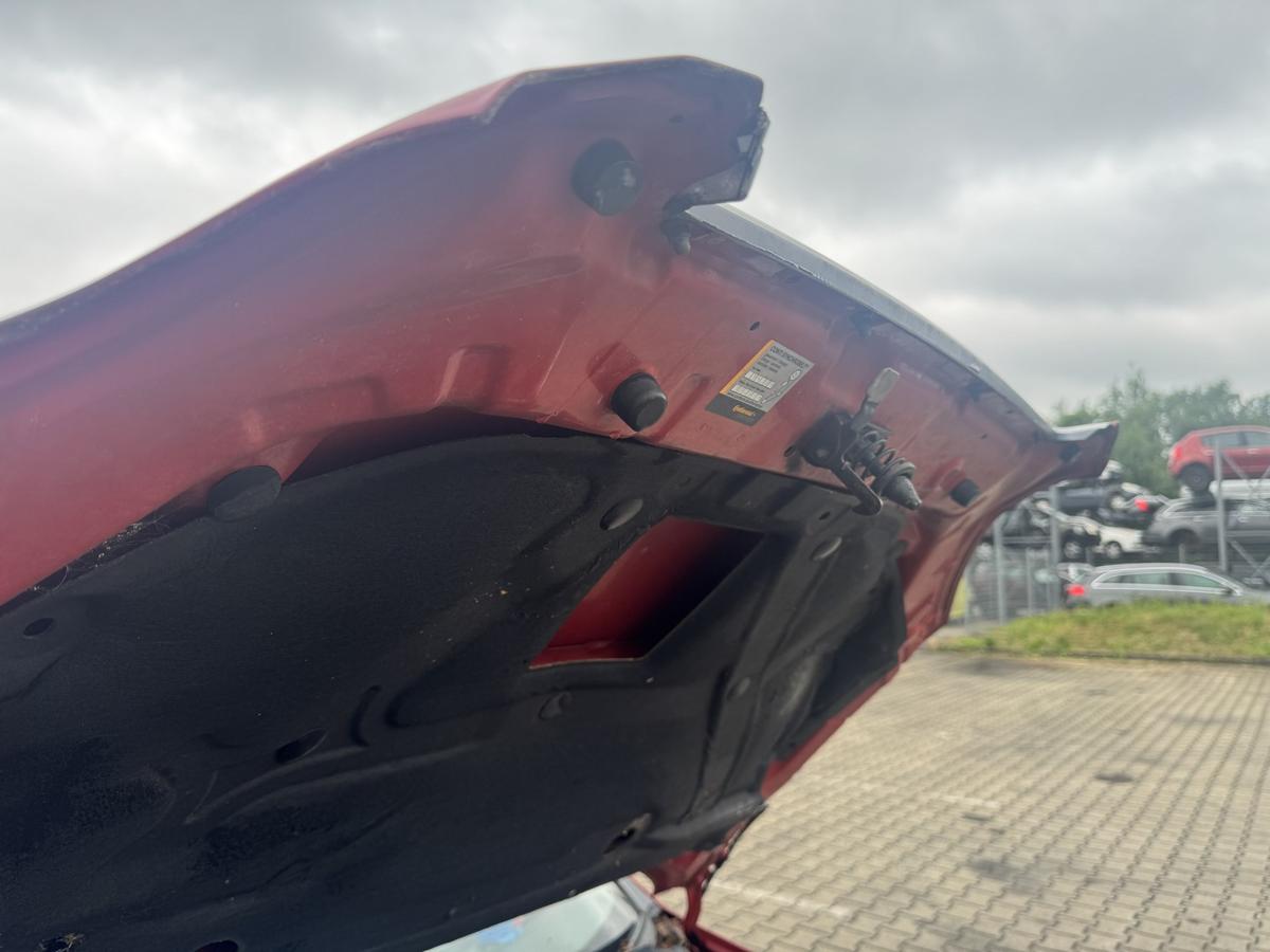 Chevrolet Aveo LT original Motorhaube 06U Flame Red Metallic Bj.2007